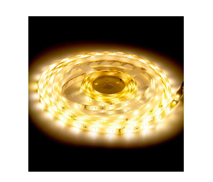 Fita LED 5m 3528 Branca Quente à Prova D'Água