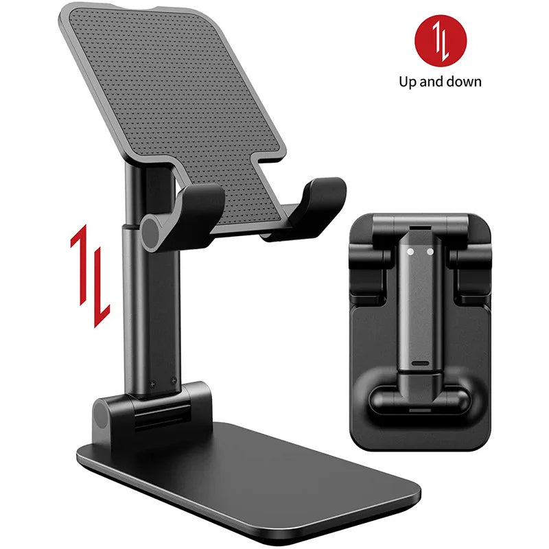 Mobile Phone Stand Desktop Lazy Bedside Universal Universal Support Stand Foldable and Hoisting Multi-Function Telescopic Adjust